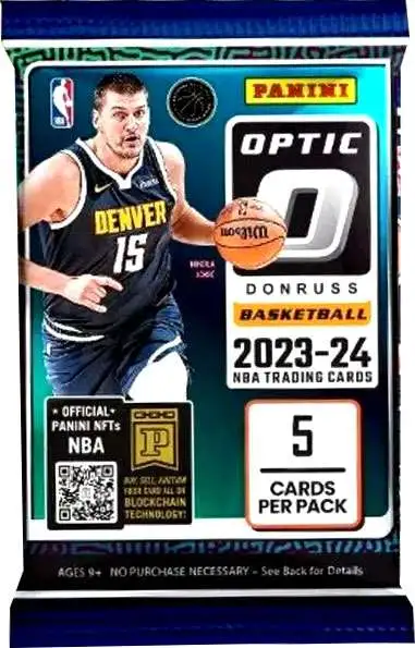 NBA Panini 2023-24 Donruss Optic Basketball Trading Card BLASTER Pack [5 Cards]