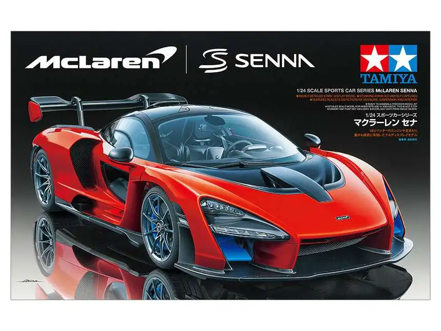 Tamiya USA Sports Car Series Mclaren Senna Model Kit (Pre-Order ships February)