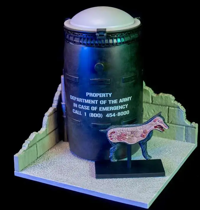 Return of the Living Dead 245 Trioxin Barrel Action Figure Accessory Set (Pre-Order ships June)