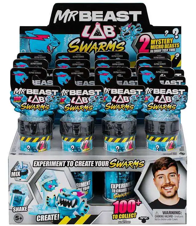 MrBeast Lab Swarms Test Tube Mystery Box [12 Packs] (Pre-Order ships September)