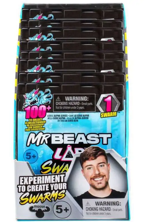 MrBeast Lab Swarms Mini Figure Mystery Single Box [8 Packs] (Pre-Order ships September)