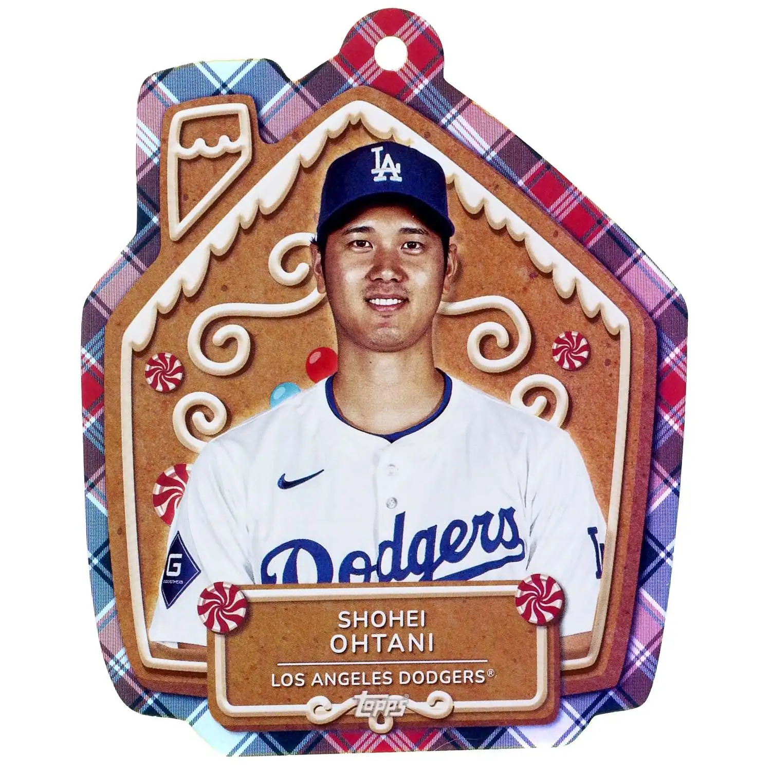 MLB 2024 Topps Holiday Oversized Die-Cut MLB Ornaments Shohei Ohtani MLBO-7