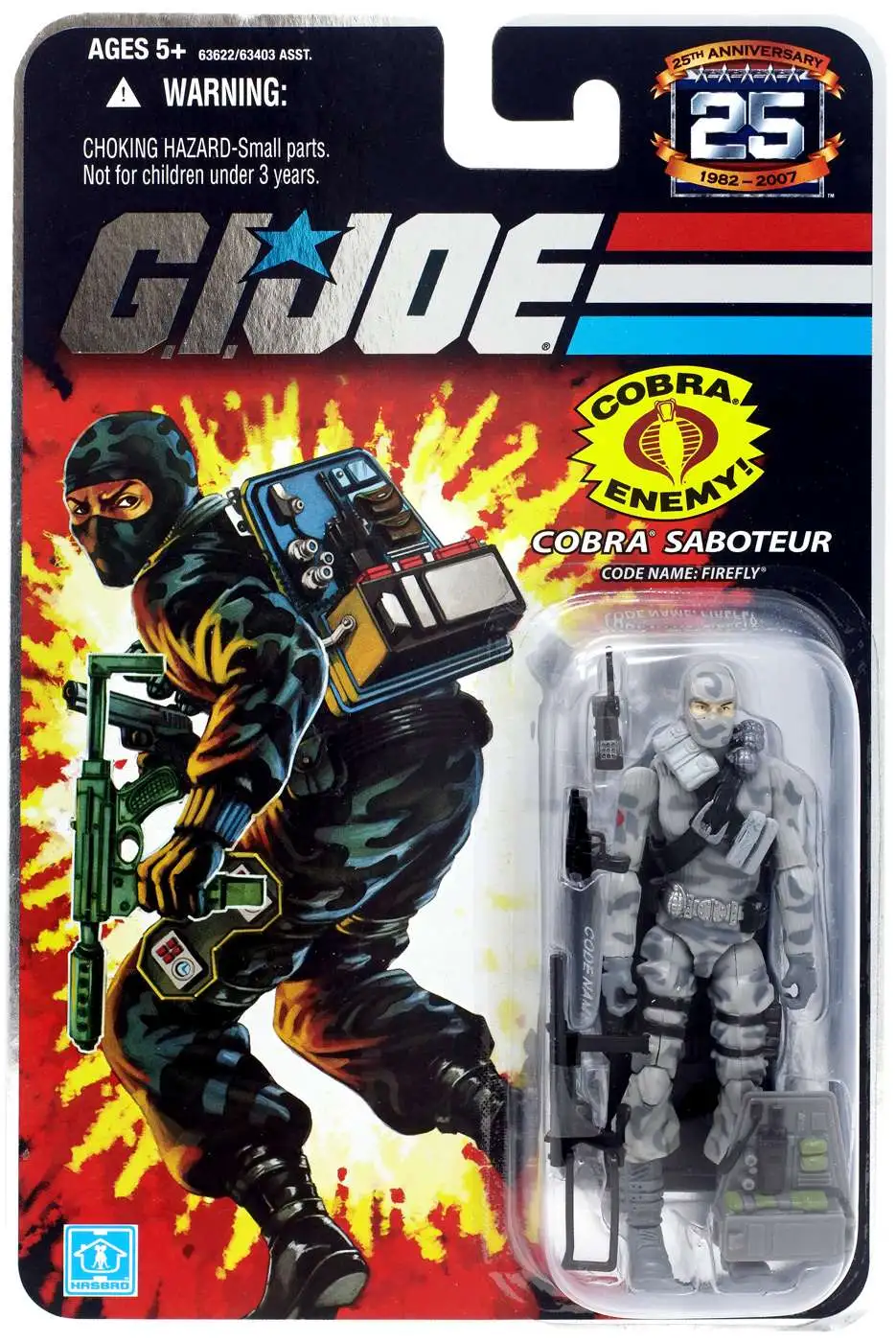 GI Joe 25th Anniversary Wave 3 Firefly Action Figure