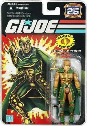 GI Joe 25th Anniversary Wave 2 Serpentor Action Figure