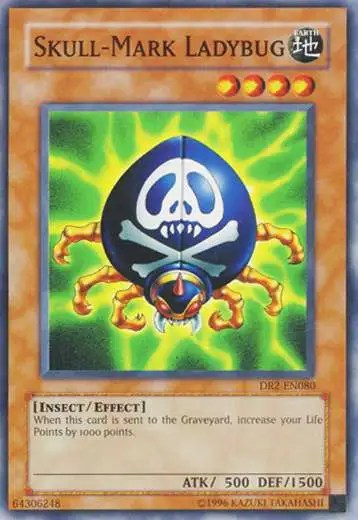 YuGiOh Trading Card Game Invasion of Chaos 25th Anniversary Common Skull-Mark Ladybug IOC-EN079