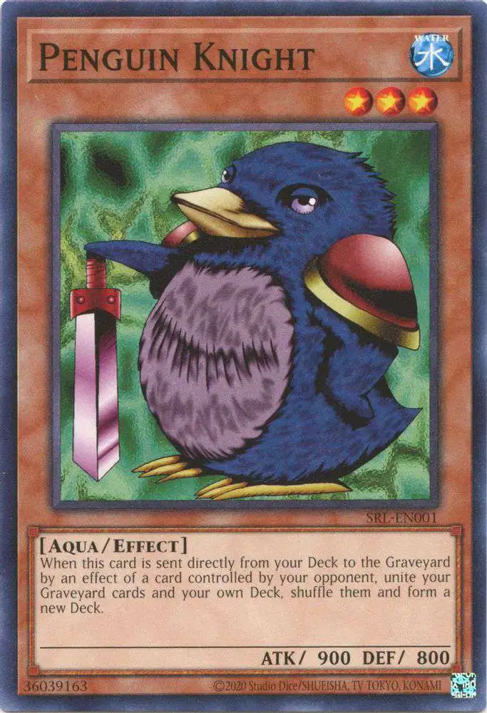 YuGiOh Trading Card Game Spell Ruler 25th Anniversary Common Penguin Knight SRL-EN001