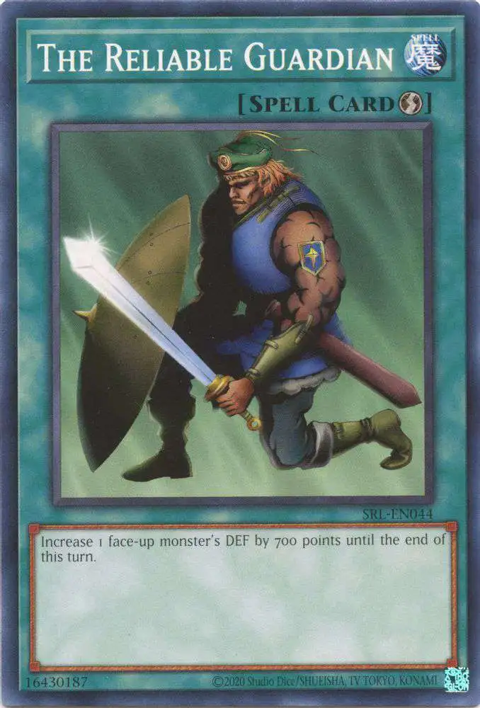 YuGiOh Trading Card Game Spell Ruler 25th Anniversary Common The Reliable Guardian SRL-EN044