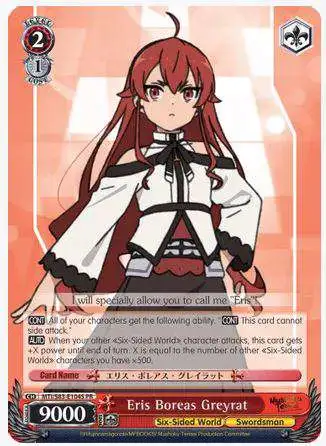 Weiss Schwarz Trading Card Game Mushoku Tensei Jobless Reincarnation Single Card Promo Foil Eris Boreas Greyrat MTIS83-E104S PR - ToyWiz Weiss Schwarz Trading Card Game Mushoku Tensei Jobless Reincarnation Single Card Promo Foil Eris Boreas Greyrat MTIS83-E104S PR - ToyWiz