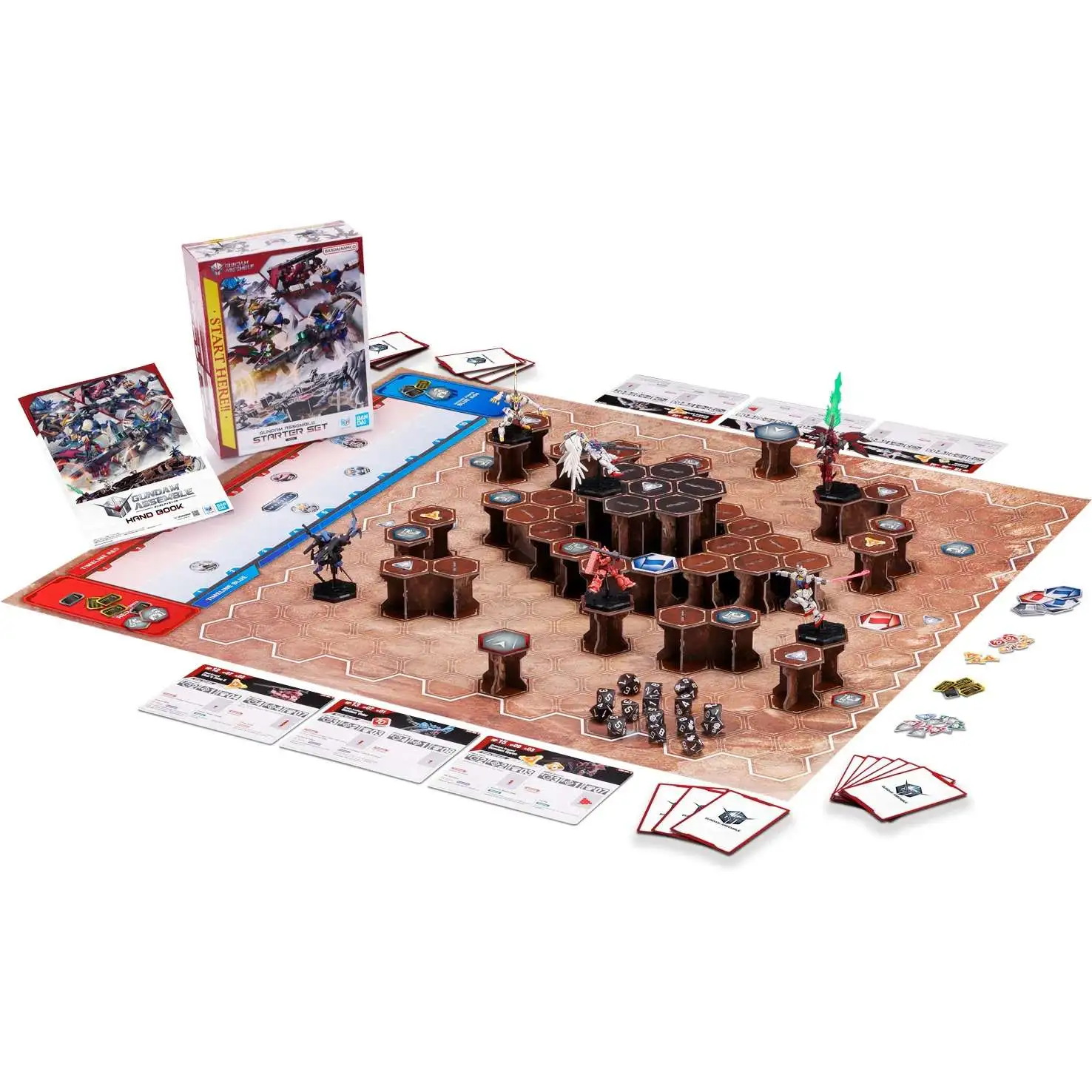 Gundam Gundam Assemble Starter Set 01 ST01 Bandai Namco - ToyWiz