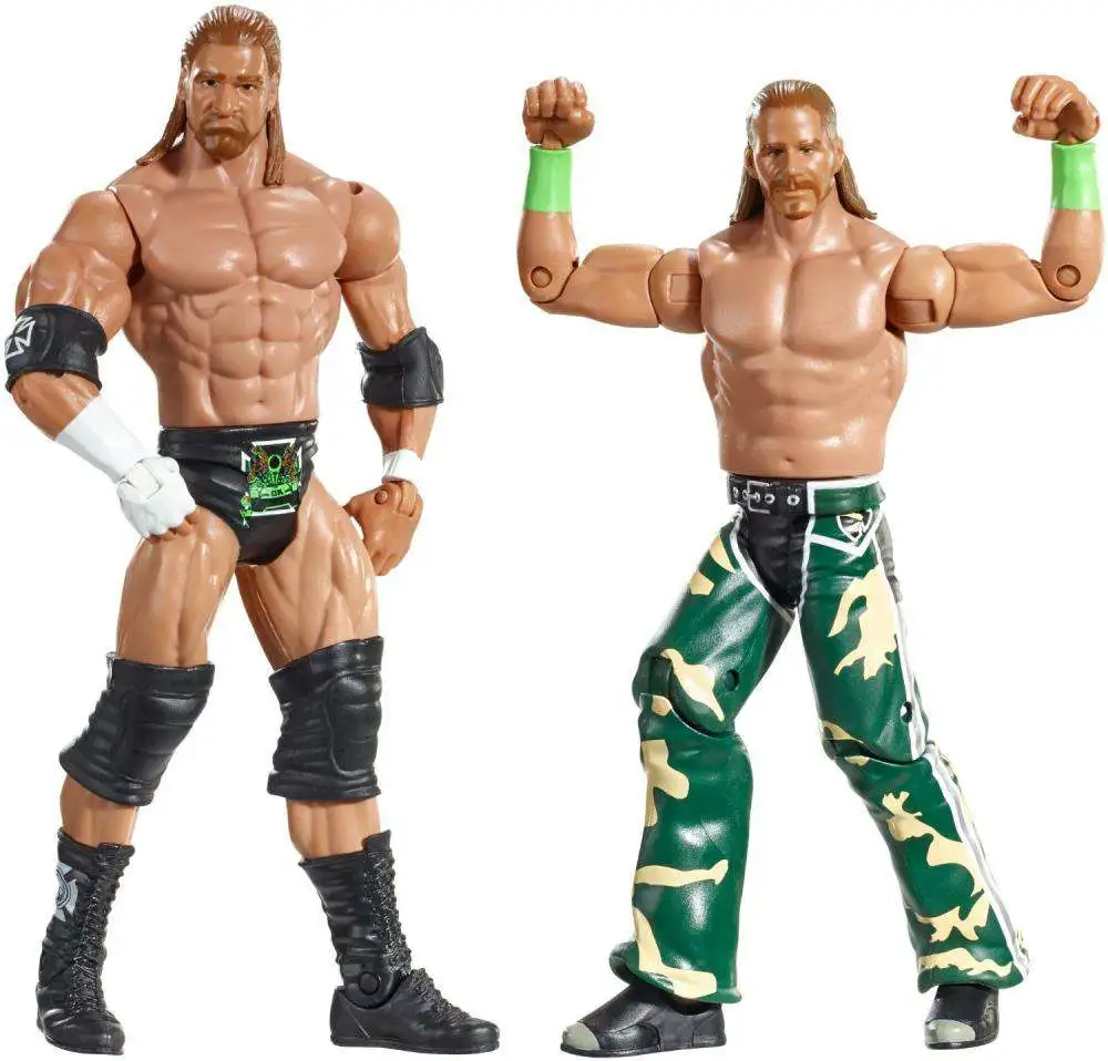 SPECIAL EDITION DX HBK VS HHH WWE2K15 WWF BATTLE PACK 2 PACK RARE FREE SHIPPING! 