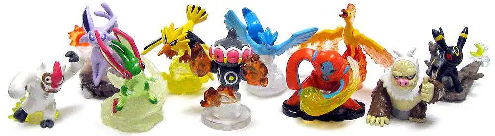 Pokemon Pencil Toppers Series 2 Set of 10 Pencil Topper Figures