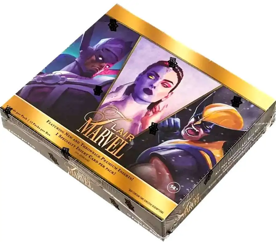 Marvel Upper Deck 2024 Flair Trading Card HOBBY Box [12 Packs]