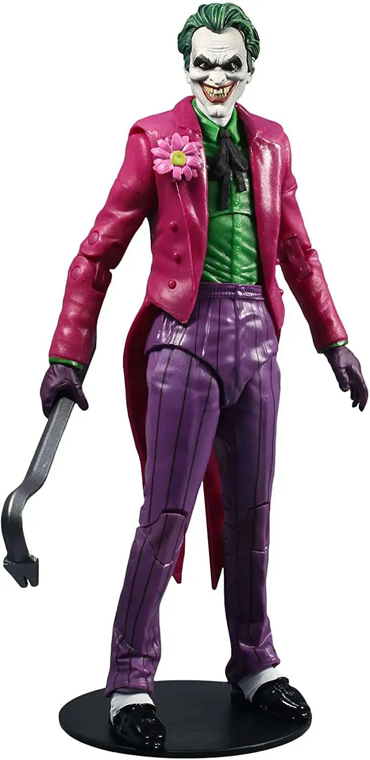6'' DC Comics Arkham Origins Batman Series Black Joker Statue figure Movies Toy 