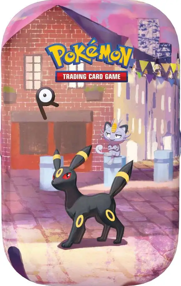 mini pokemon cards amazon Pokemon 30th Anniversary Celebration Umbreon Meowth Mini Tin 2 Packs,  Stickers Art Card