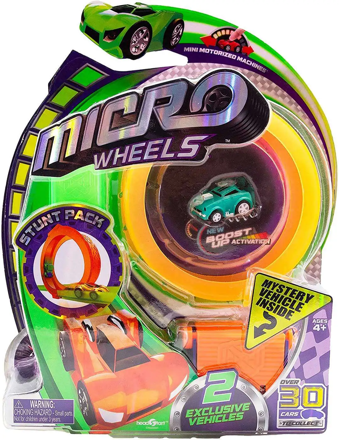 Micro Wheels Stunt Pack Playset [RANDOM Car]