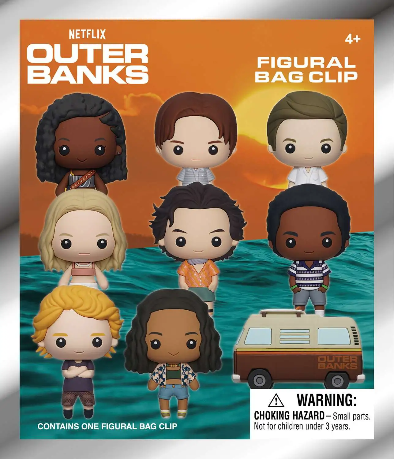 3D Figural Foam Bag Clip Outer Banks Series 1 Mystery Pack [1 RANDOM Figure]