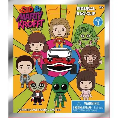 Disney 3D Figural Keyring Sid & Marty Krofft Channel Series 1 Mystery Pack [1 RANDOM Figure]