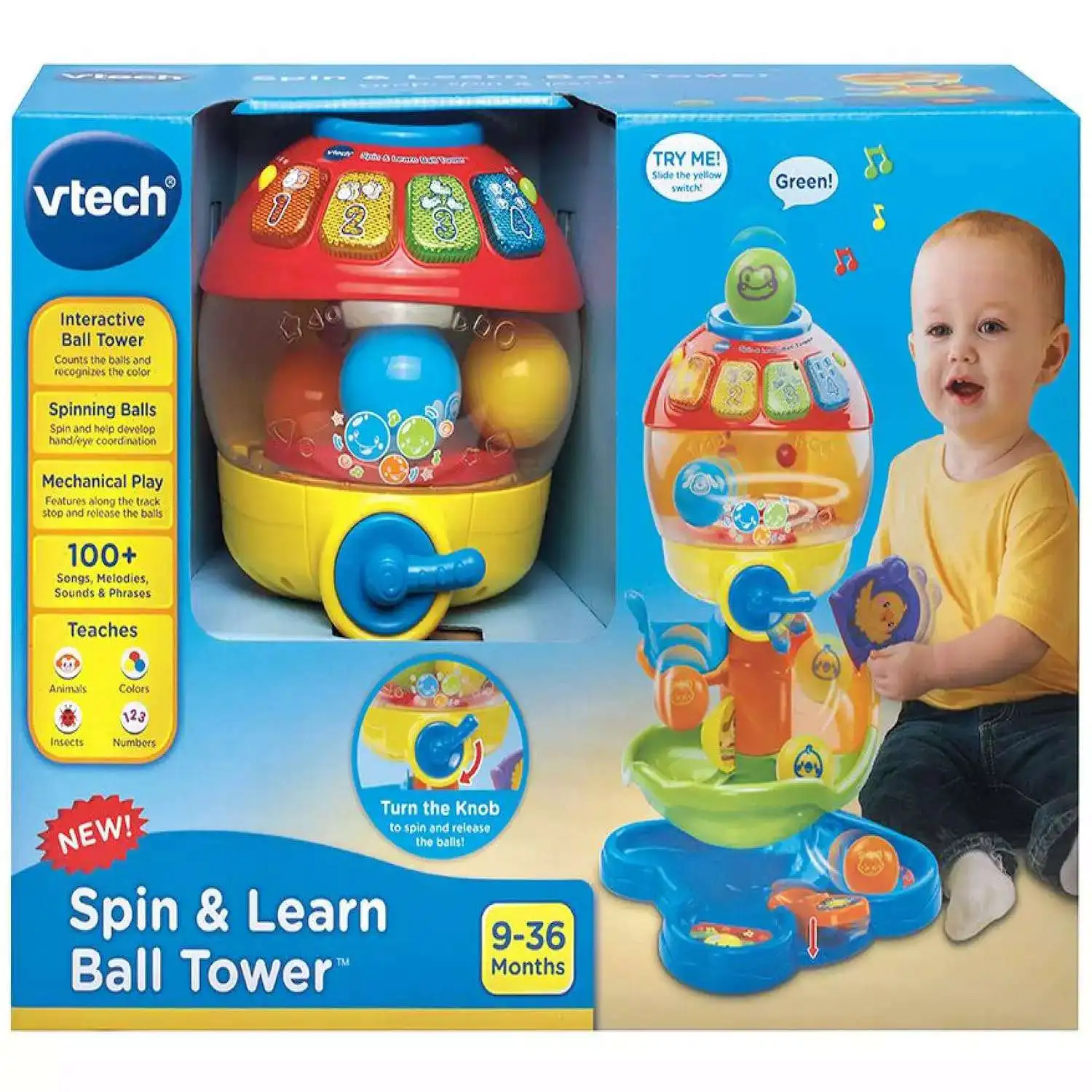 V-Tech Spin & Learn Ball Tower