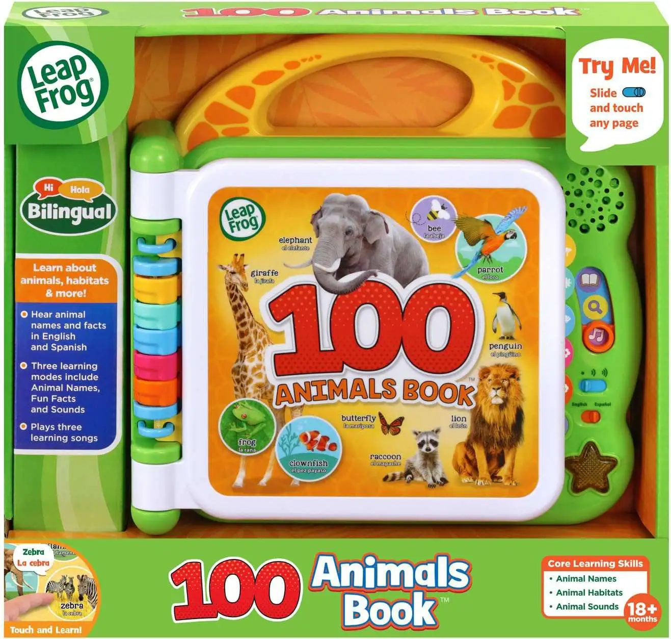 LeapFrog 100 Animals Electronic Book