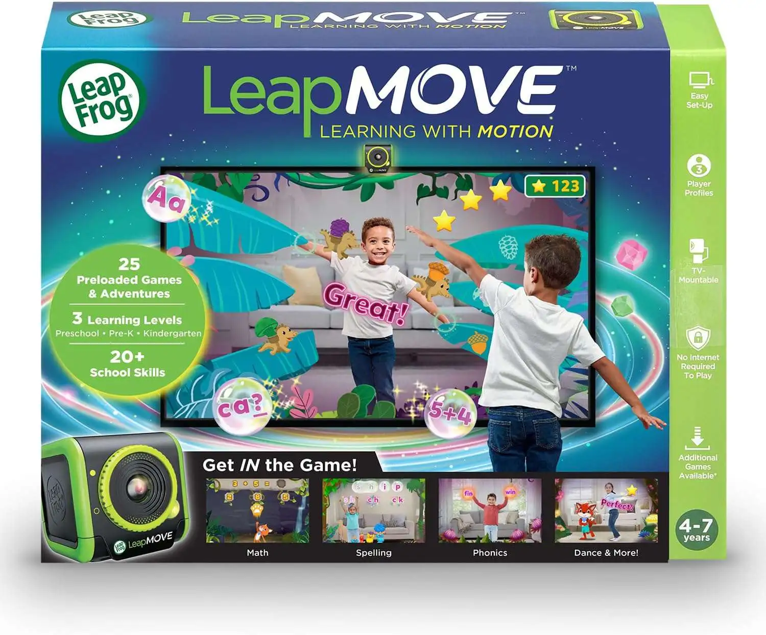 LeapFrog Leap Move Active Learning Video Game System