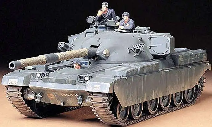 Tamiya USA Military Miniature British Chieftain MK 5 Tank Model Kit