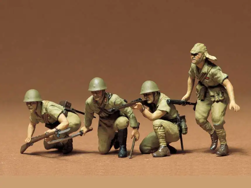 Tamiya USA Military Miniature Japanese Army Infantry Model Kit