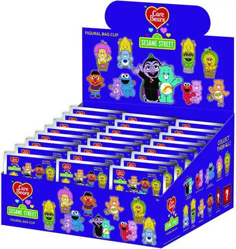 Care Bears x Sesame Street 3D Figural Foam Bag Clip Care Bears x