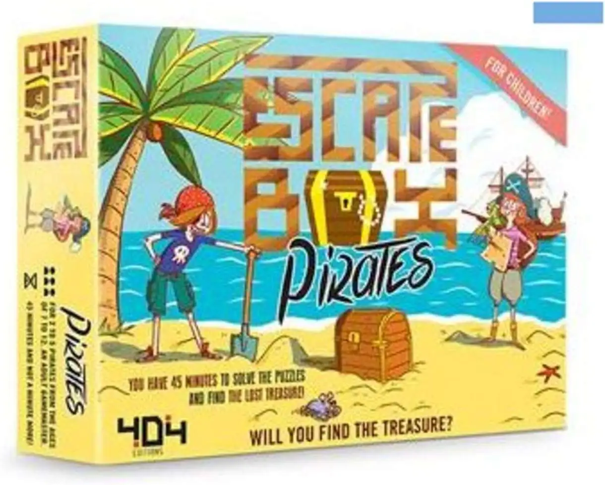 404 On Board Escape Box Pirates Board Game