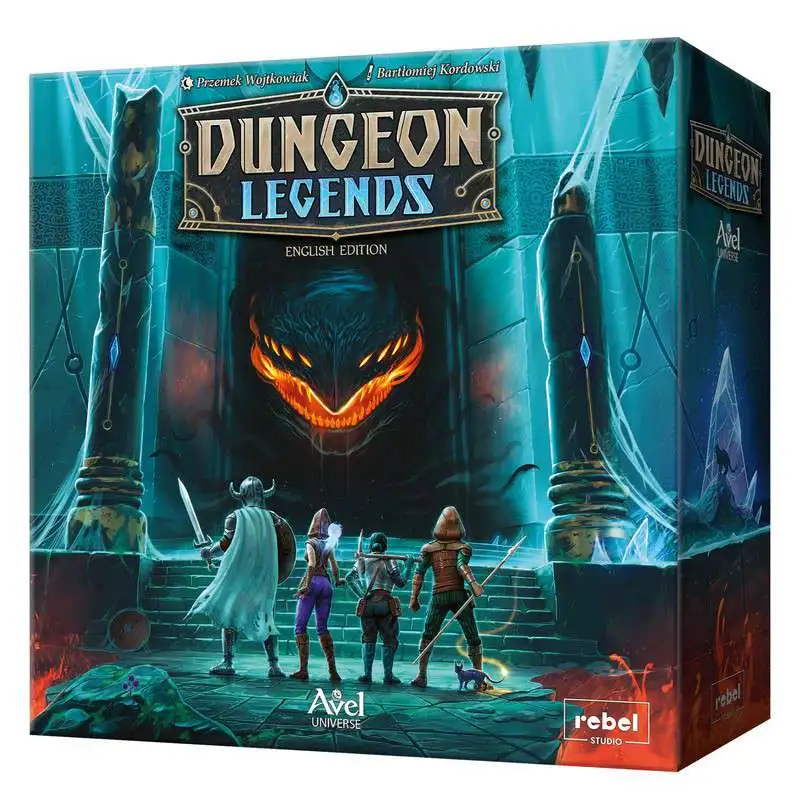 rebel studio Dungeon Legends Board Game