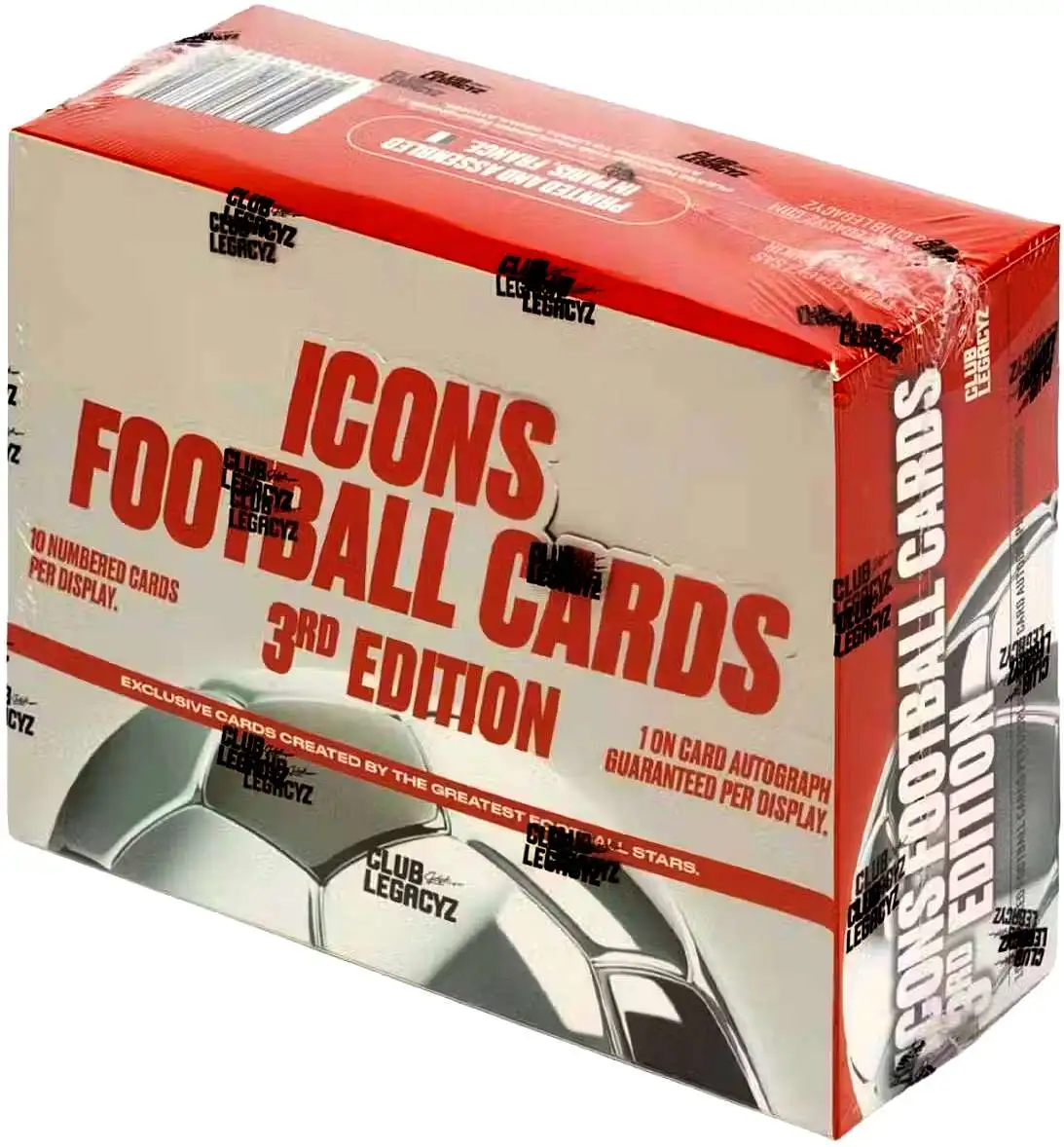 Soccer 2026 Icons Football 3nd Edition Trading Card HOBBY Box 10