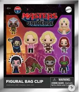 3D Figural Foam Bag Clip Masters of the Universe Series 1 Mystery Pack [1 RANDOM Figure] (Pre-Order ships October)