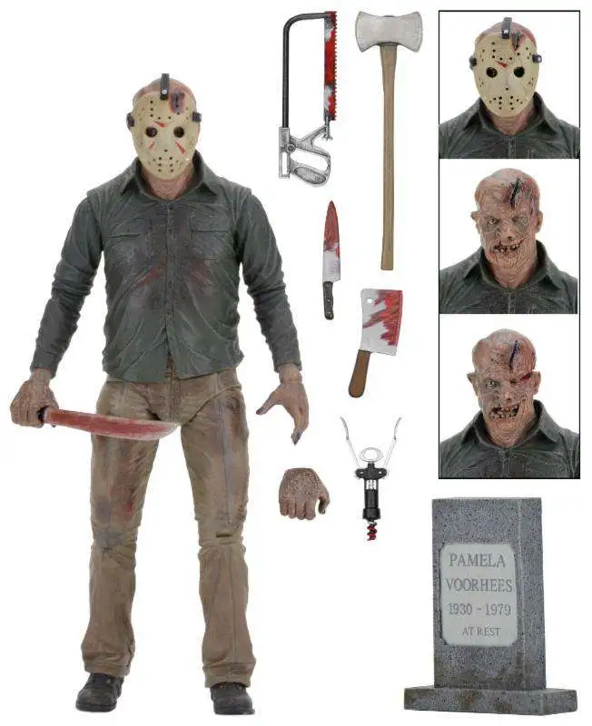 NECA Friday the 13th Part III 3D Jason Voorhees Ultimate 7" Action Figure 1:12 