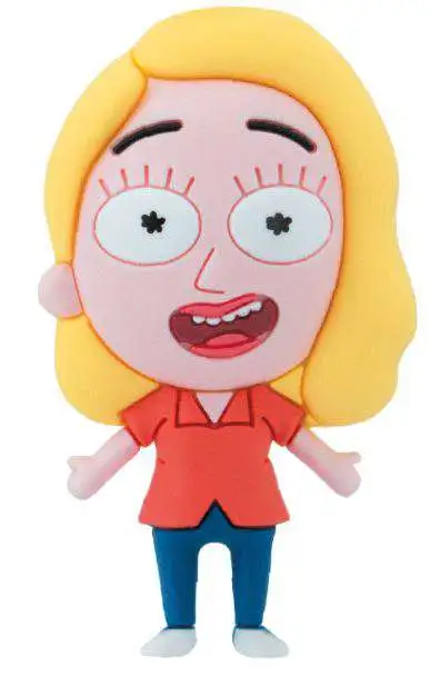 Rick & Morty 3D Figural Keychain Series 1 Beth Keychain [Loose]