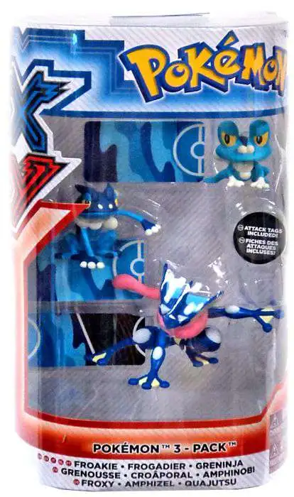 Pokemon XY Froakie, Frogadier Greninja 