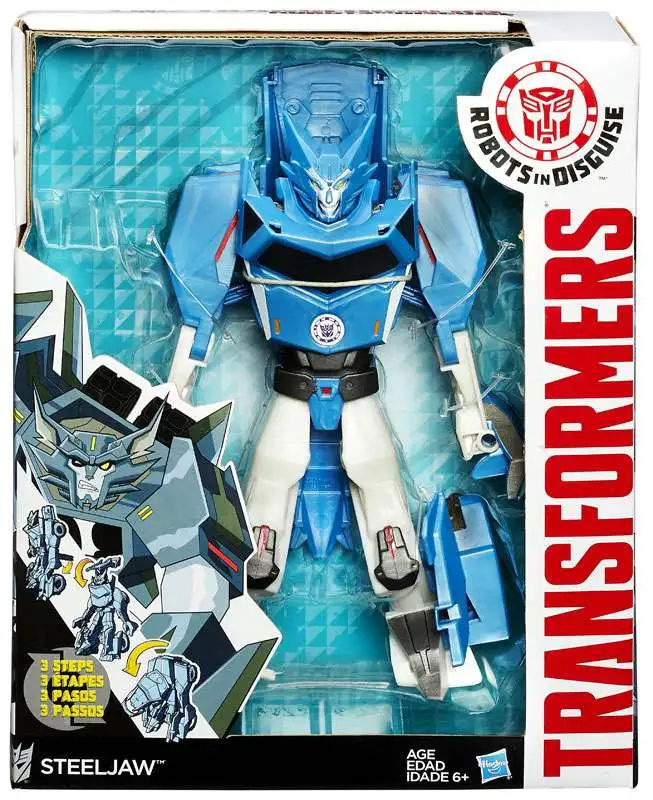Transformers Hasbro RID Robots in Disguise One-Step Changers Figure Steeljaw NEW 