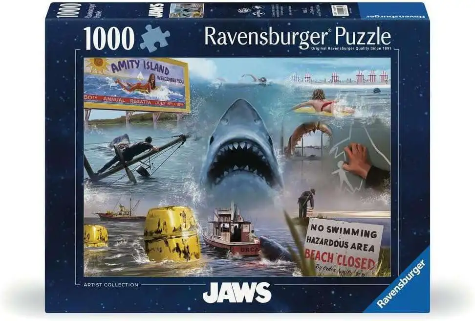 Universal Artist Collection Jaws Puzzle [1,000 Pieces]