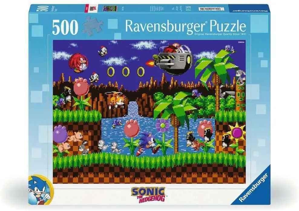 Sonic The Hedgehog Classic Sonic Puzzle [500 Pcs]
