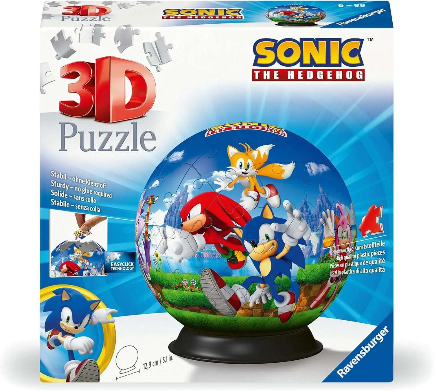 Sonic The Hedgehog 3D Puzzle
