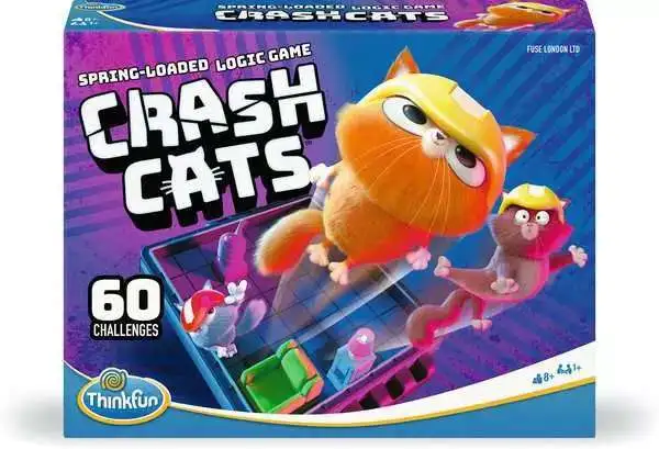 ThinkFun Crash Cats Logic Game