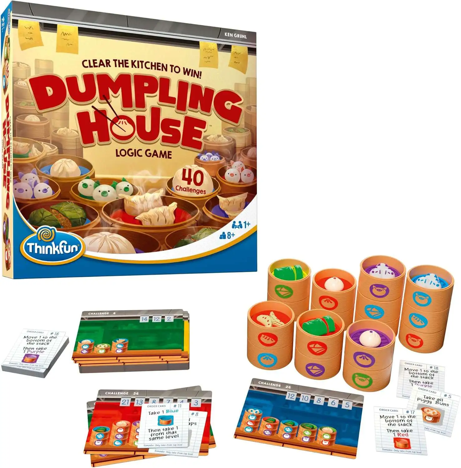 Dumpling House Logic Game [40 Challenges]