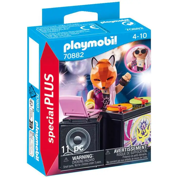 Playmobil Special Plus DJ with Turntables Set #70882