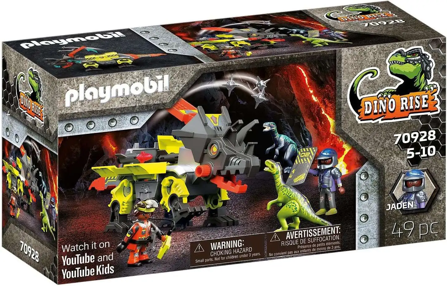 Playmobil Dino Rise Dino Robot Set #70928 [Damaged Package]