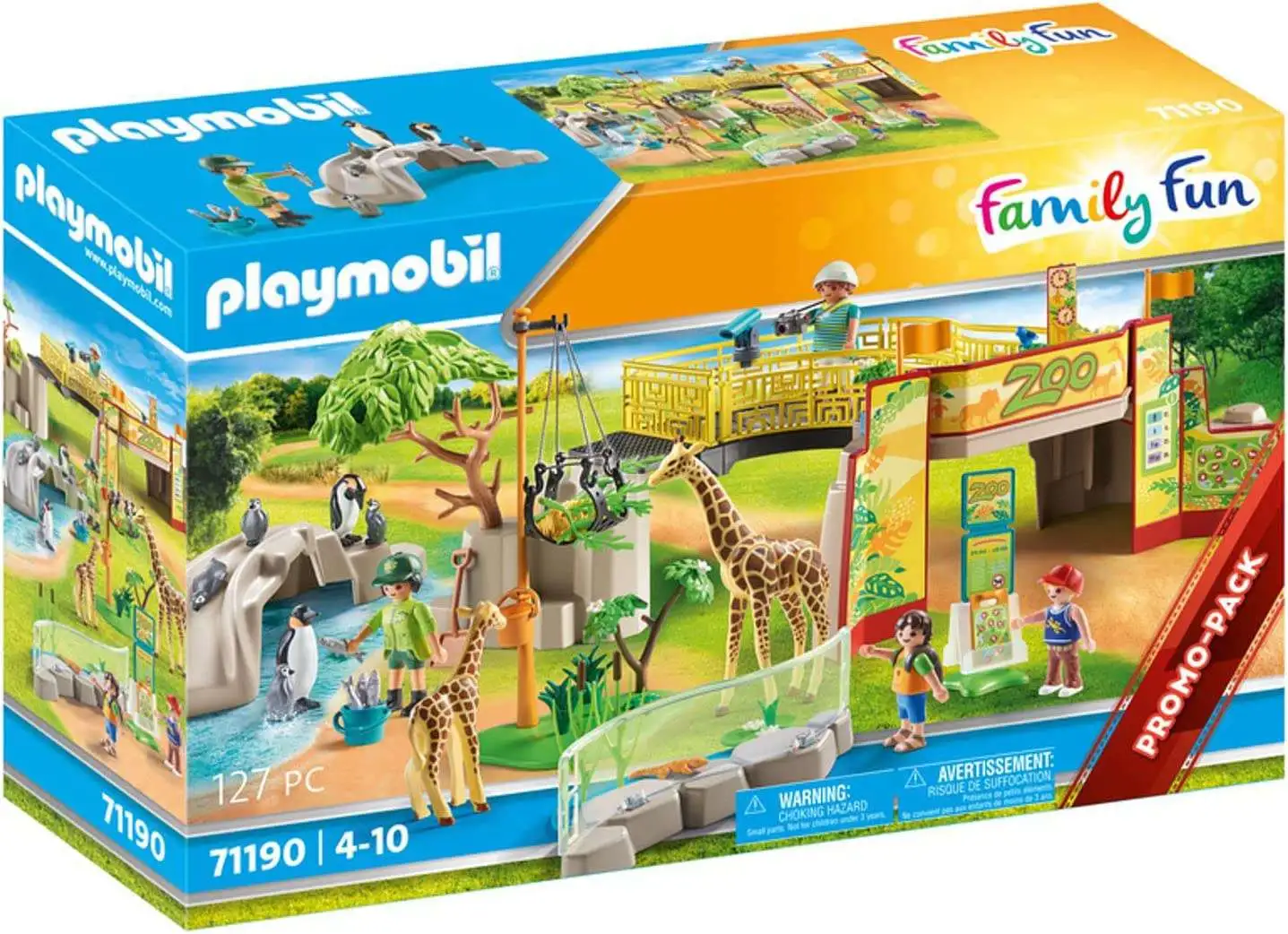 Til sandheden tapet Diktatur Playmobil Family Fun Adventure Zoo Set 71190 - ToyWiz