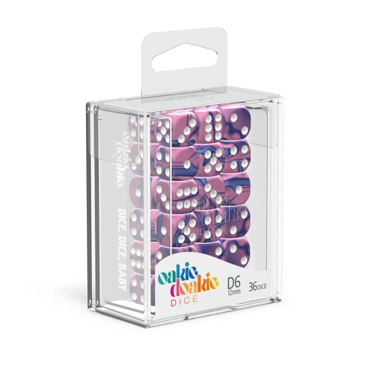 Oakie Doakie 6-Sided d6 Gemidice Venus 12mm Dice