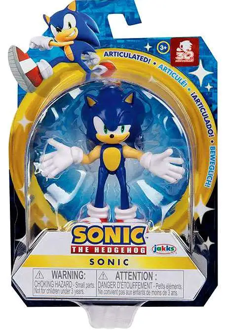 Sonic The Hedgehog - Modern Sonic with Star Spring - 4 Inch Action Figure 