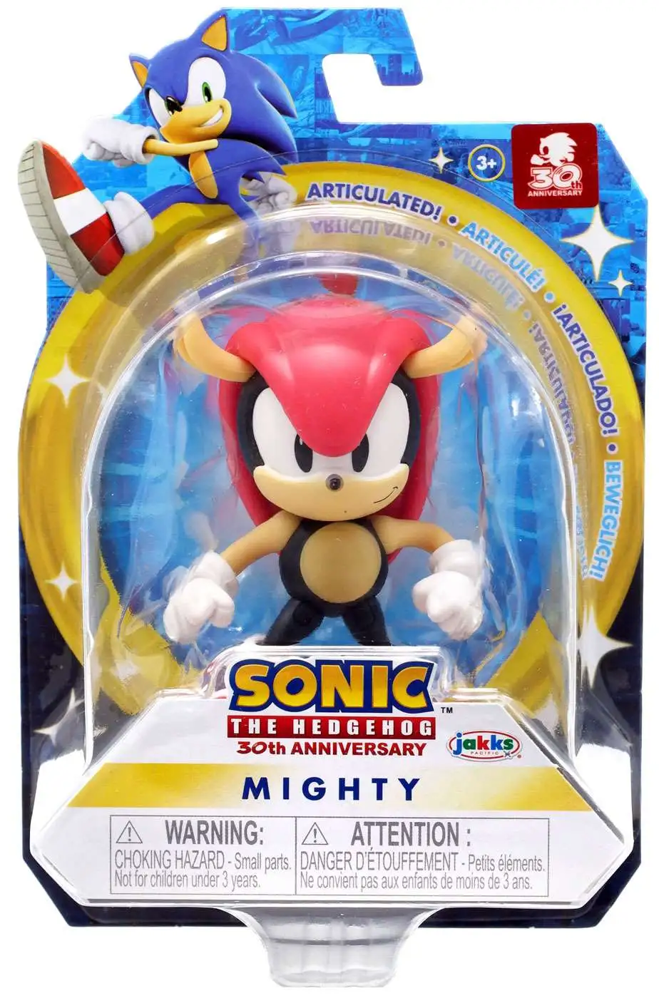  Sonic the Hedgehog Classic Super Shadow 2.5 Mini Action Figure  : Toys & Games