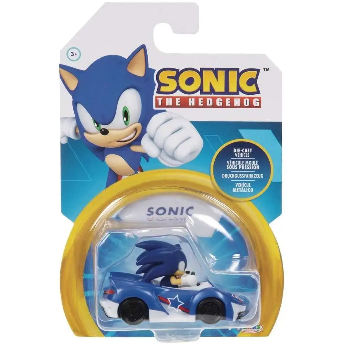 Sonic The Hedgehog Sonic Buildable Figure Just Toys - ToyWiz