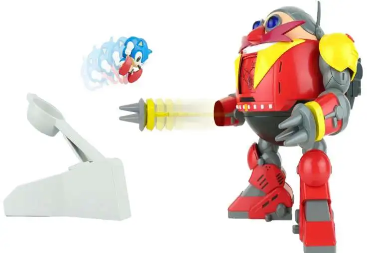 SONIC THE HEDGEHOG GIANT EGGMAN ROBOT BATTLE JAKKS PACIFIC - 409264