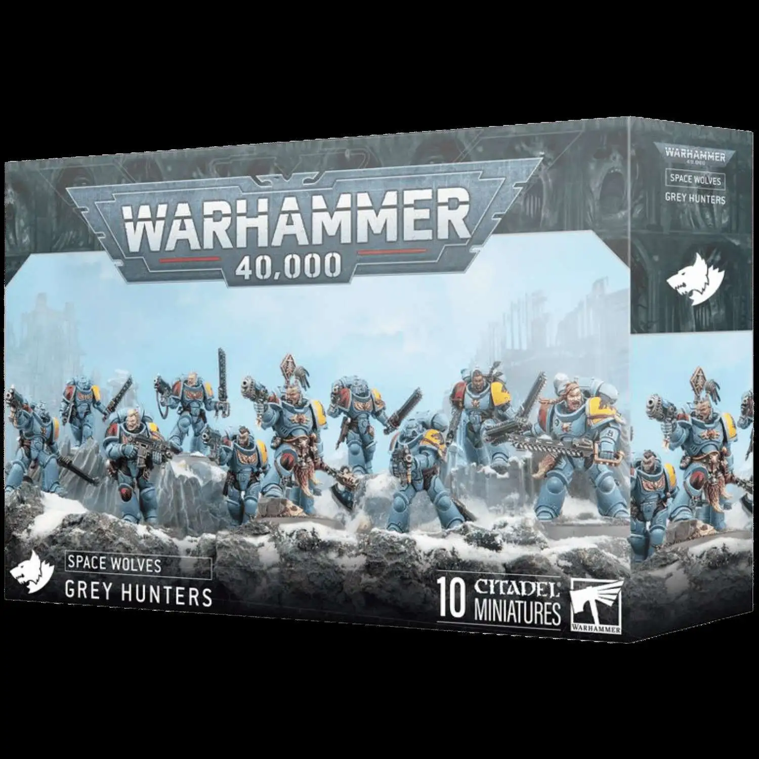 Warhammer 40,000 Space Wolves Grey Hunters Miniatures [10th Edition]