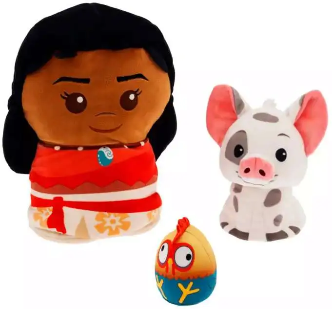 Disney Moana Moana Nesting Exclusive 5.5-Inch Plush Set